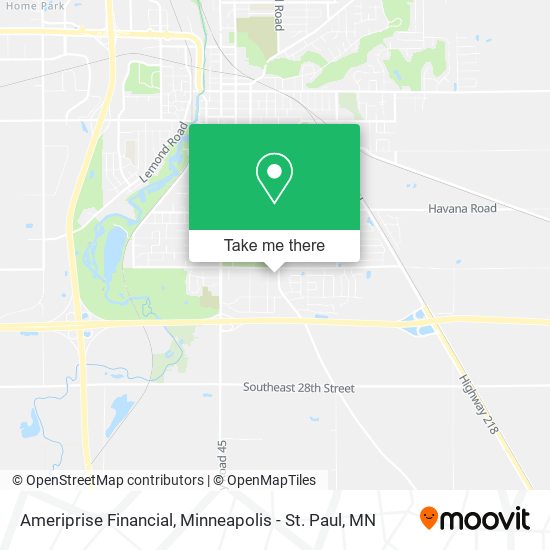 Ameriprise Financial map