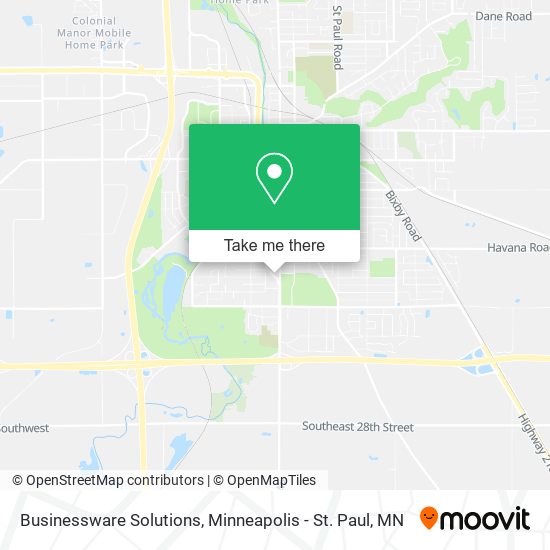 Businessware Solutions map