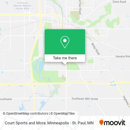 Mapa de Court Sports and More