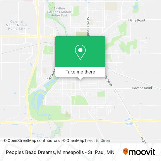 Peoples Bead Dreams map