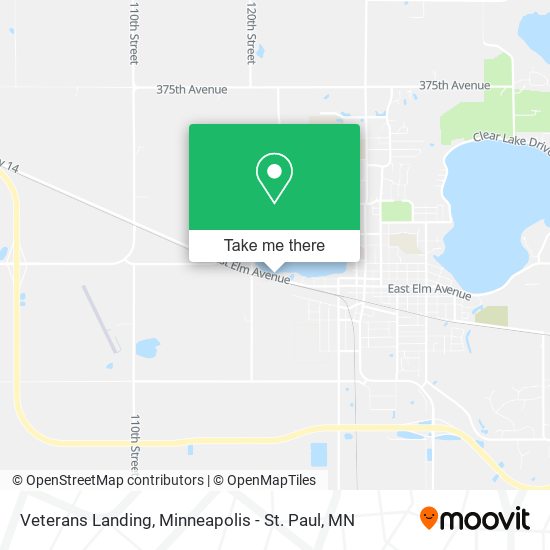 Mapa de Veterans Landing
