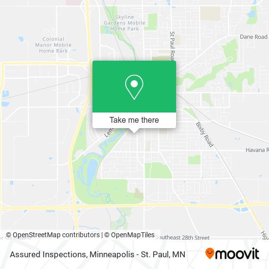Assured Inspections map