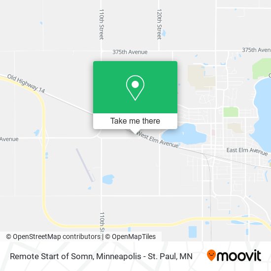 Remote Start of Somn map