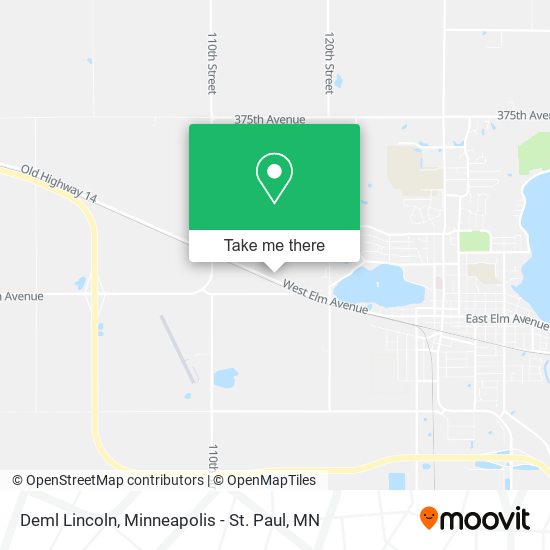 Deml Lincoln map