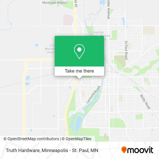 Truth Hardware map