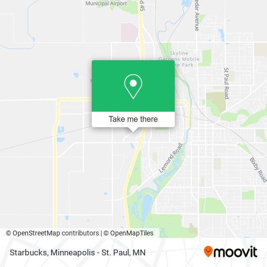 Starbucks map