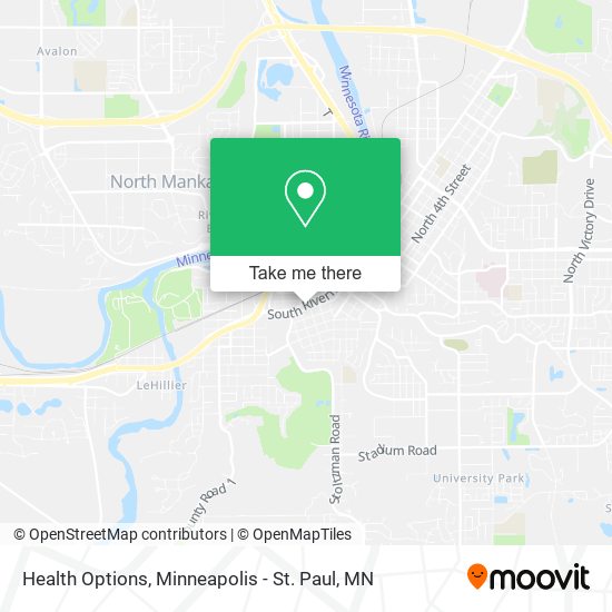 Health Options map