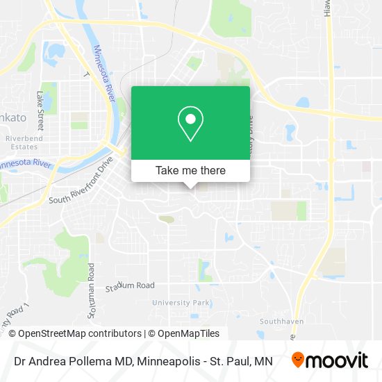 Dr Andrea Pollema MD map