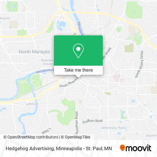 Hedgehog Advertising map
