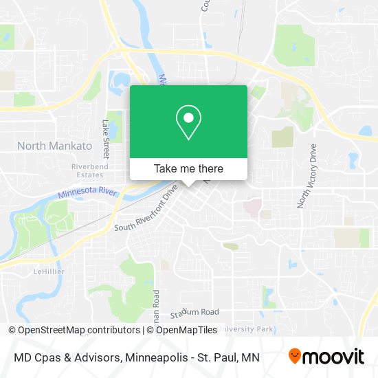 MD Cpas & Advisors map