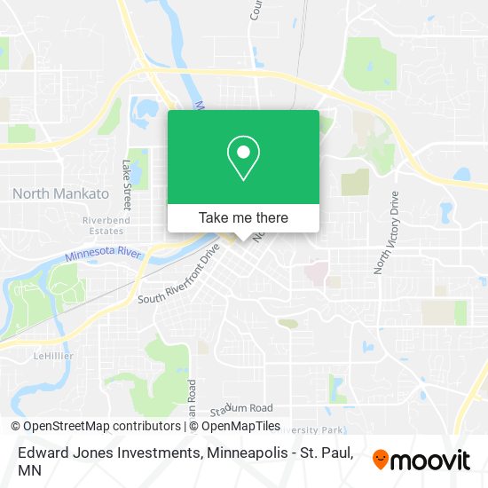 Mapa de Edward Jones Investments
