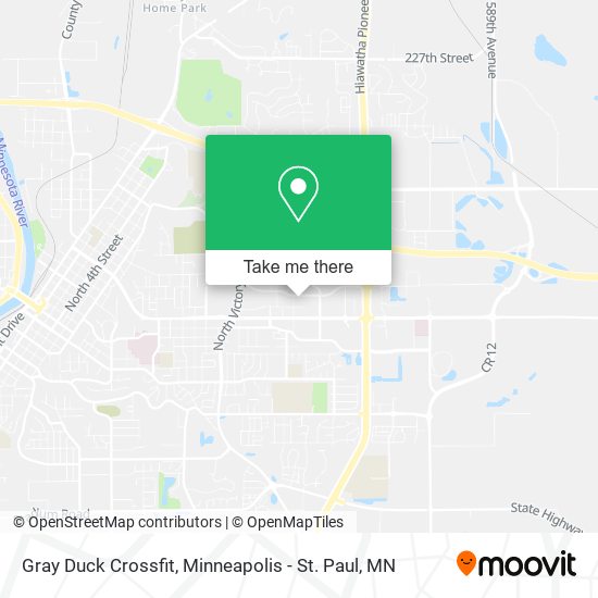 Mapa de Gray Duck Crossfit