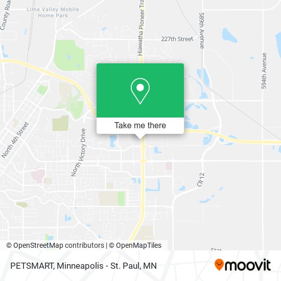 Mapa de PETSMART