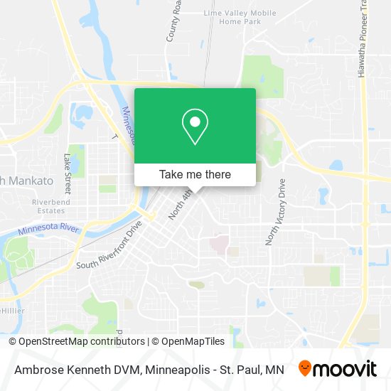 Mapa de Ambrose Kenneth DVM