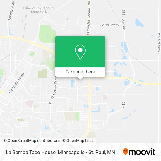 La Bamba Taco House map