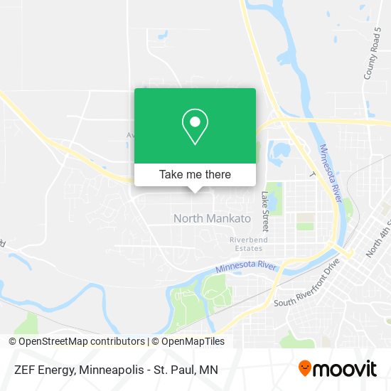 Mapa de ZEF Energy