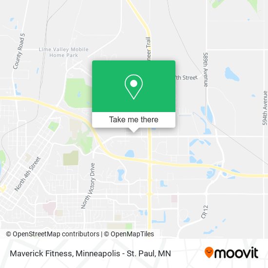 Maverick Fitness map