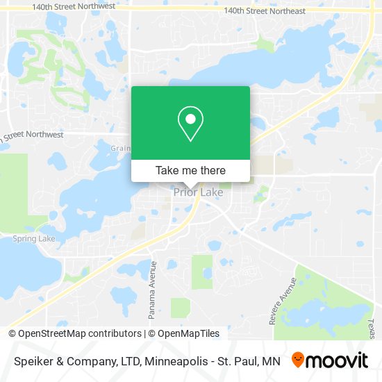 Speiker & Company, LTD map