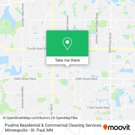 Psalms Residential & Commercial Cleaning Services map