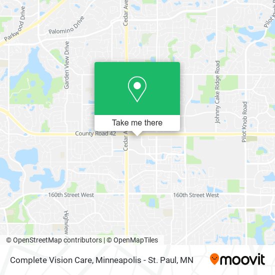 Mapa de Complete Vision Care