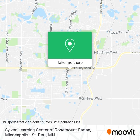 Mapa de Sylvan Learning Center of Rosemount-Eagan