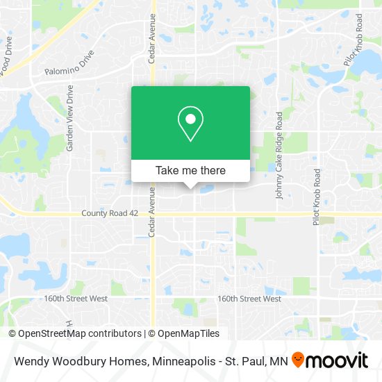 Wendy Woodbury Homes map