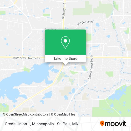 Credit Union 1 map