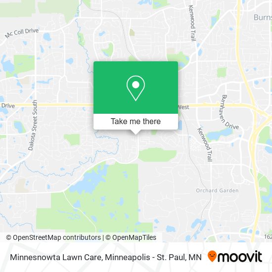 Mapa de Minnesnowta Lawn Care