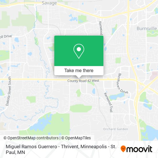 Mapa de Miguel Ramos Guerrero - Thrivent