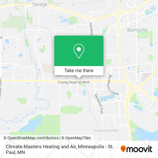 Mapa de Climate Masters Heating and Air