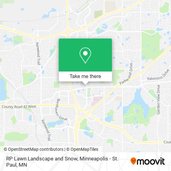 RP Lawn Landscape and Snow map