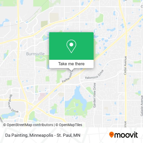 Da Painting map