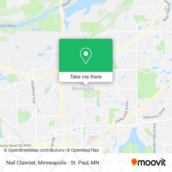 Nail Clawset map