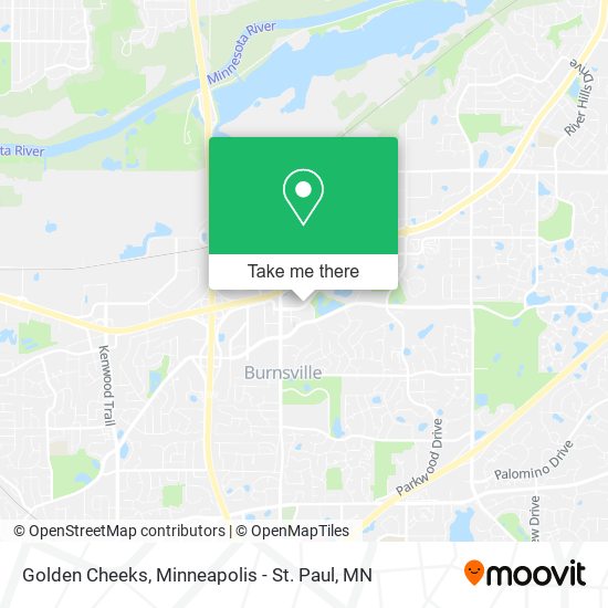 Golden Cheeks map