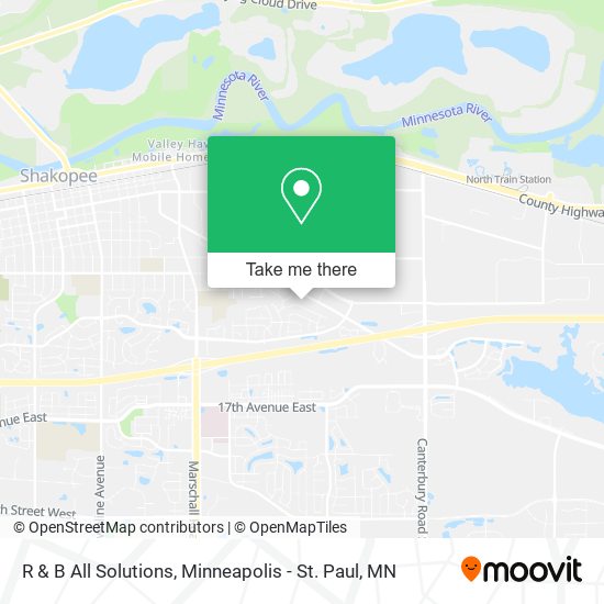 R & B All Solutions map