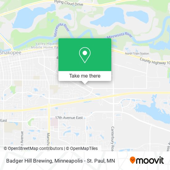 Mapa de Badger Hill Brewing