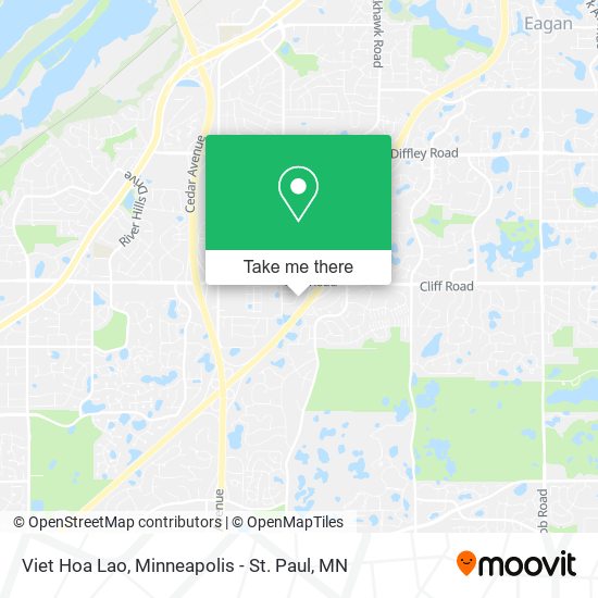 Mapa de Viet Hoa Lao