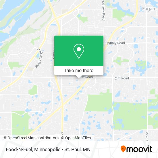 Food-N-Fuel map