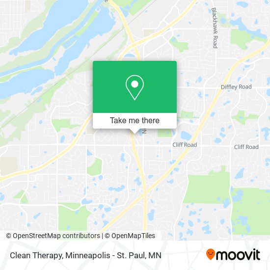 Clean Therapy map