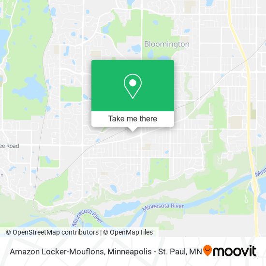 Mapa de Amazon Locker-Mouflons