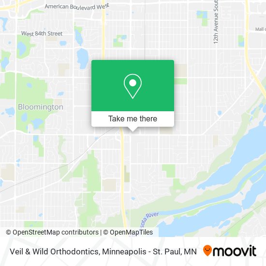 Mapa de Veil & Wild Orthodontics