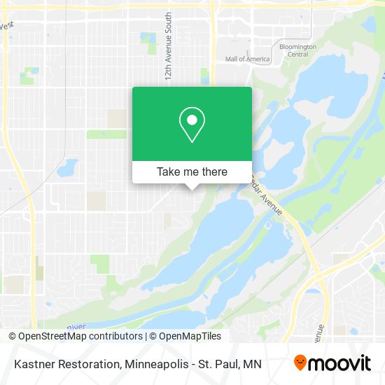 Kastner Restoration map