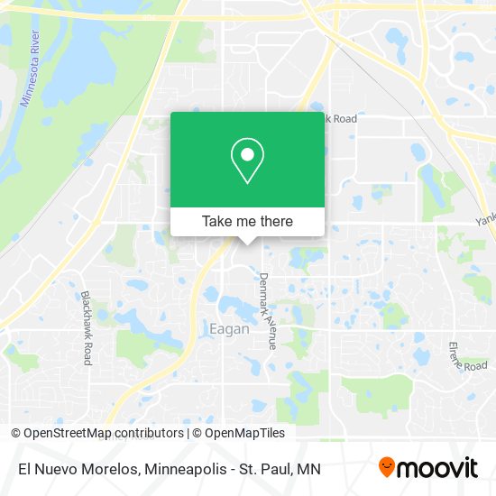 El Nuevo Morelos map