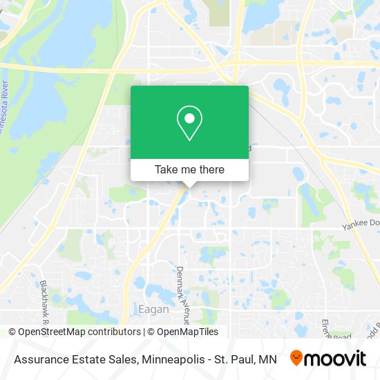 Assurance Estate Sales map