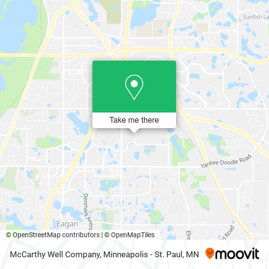McCarthy Well Company map