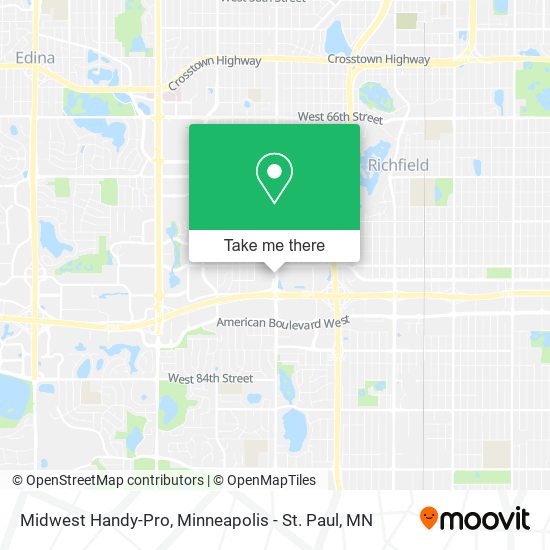 Midwest Handy-Pro map