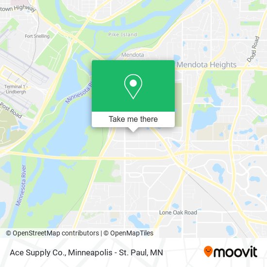 Ace Supply Co. map