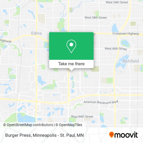 Mapa de Burger Press
