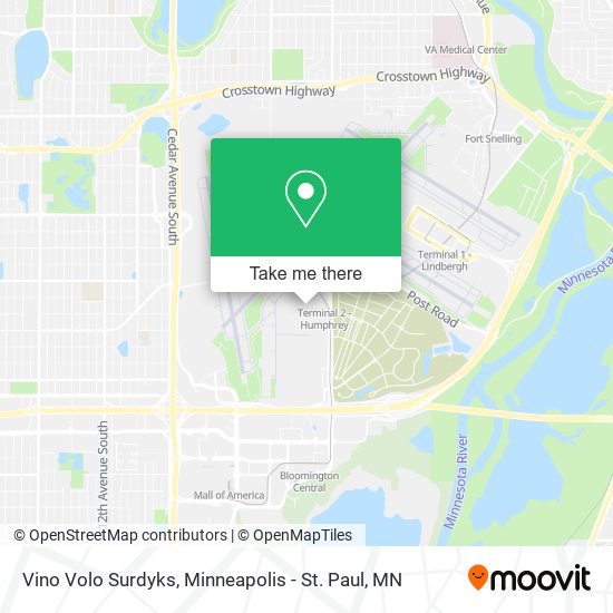 Vino Volo Surdyks map