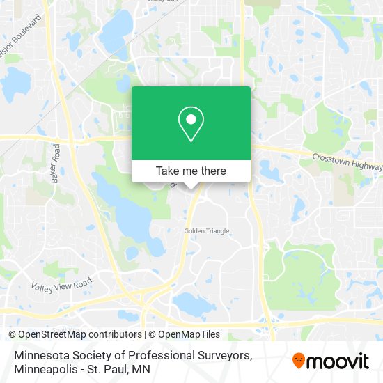 Minnesota Society of Professional Surveyors map